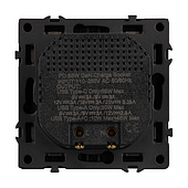 Механизм розетки с быстрой USB зарядкой SCT-NOBE-MUAC-SFPL-FC-BK (65W, QC3) (Arlight, -)