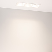 061268 Светильник MS-FLOW-BUILT-S230x85-3x6W Day4000 (BK, 15 deg, 230V) (Arlight, IP20 Металл, 5 лет)