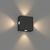 020339 Светильник LGD-Wall-Quad-18B-8W Warm White (Arlight, Металл)