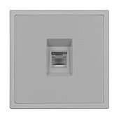 Механизм компьютерной розетки SCT-NOBE-MPC1-SFPL-IS (RJ-45, CAT6) (Arlight, Никель)