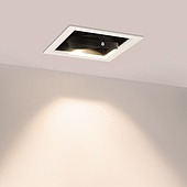 Светильник CL-KARDAN-S190x190-25W White6000 (WH-BK, 30 deg) (Arlight, IP20 Металл, 3 года)