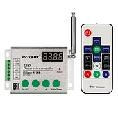 Контроллер CS-Slave-RF14B-2 (5-24V, ПДУ 14кн) (Arlight, IP20 Металл, 1 год)