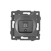 Механизм компьютерной розетки SCT-MPC1-PL-GR-V (RJ-45, CAT6) (Arlight, -)