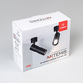 Светильник SP-ARTEMIS-SURFACE-FLAP-R55-12W Day4000 (BK, 8-80 deg, 230V) (Arlight, IP20 Металл, 5 лет)