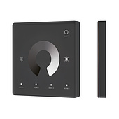 063525 INTELLIGENT ARLIGHT Сенсорная панель SMART-RF-801-11-1G-4SC-DIM черный (3V, 2.4G) накладная (IARL, IP20 Пластик, 5 лет)