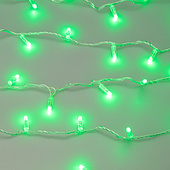Светодиодная гирлянда ARD-STRING-CLASSIC-10000-CLEAR-100LED-SYNC RGB (230V, 6.5W, RF ПДУ, 3000) (Ardecoled, IP65)
