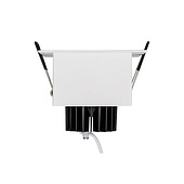 Светильник CL-KARDAN-S102x102-9W Warm (WH-BK, 38 deg) (Arlight, IP20 Металл, 3 года)