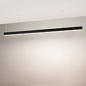 Профиль с экраном SL-LINE-4970-2500 BLACK+OPAL (Arlight, Алюминий)
