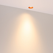 065364 Светильник безрамочный DL-INTRAL-R39-6W Warm3000 (Терракота RAL8004, 50 deg, 230V) (Arlight, IP20 Металл, 5 лет)