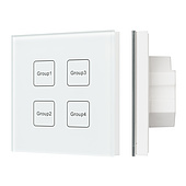 037194 INTELLIGENT ARLIGHT Сенсорная панель DALI-901-11-4G-DIM-DT6-IN White (BUS) (IARL, IP20 Пластик, 3 года)