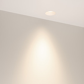 Светильник безрамочный DL-INTRAL-R63-8W Day4000 (Белый RAL9003, 36 deg, 230V) (Arlight, IP20 Металл, 5 лет)