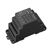 039147(1) INTELLIGENT ARLIGHT Диммер SMART-DALI-104-62-ADDR-RGBW-DT6/DT8-PD-DIN Black (12-48V, 4x5А) (IARL, IP20 Пластик, 5 лет)