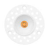 061925 Светильник MS-INVISIO-TRIMLESS-R45-10W Warm2700 (WH-WH, 36 deg, 230V) (Arlight, IP54 Металл, 5 лет)