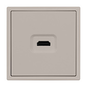 061842 Механизм HDMI розетки SCT-NOBE-MHD1-SFPL-CA (Arlight, Кашемир)