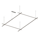 Основание ART-APRIORI-RECTANGLE-ROD-800-3000x2000 (TN) (Arlight, IP20 Металл, 3 года)