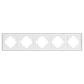 Рамка пластиковая FRM-TENDO-PL-5-WH (Arlight, -)