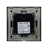 Розетка электрическая с Zigbee управлением SCT-OMALI-EUZB1-PL-BK (240V, 16A, Zigbee) (Arlight, -)