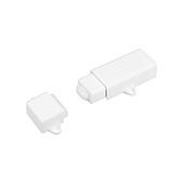 INTELLIGENT ARLIGHT Датчик открытия KINETIC-801-22-SUF White (No battery, 433MHz) (IARL, IP20 Пластик, 3 года)