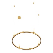 Основание ART-APRIORI-ROUND-HANG-R800 (GD) (Arlight, IP20 Металл, 3 года)