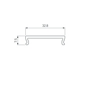 Экран ARH-LINE-3750A-2000 FROST (Arlight, Пластик)