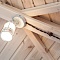 Подсветка потолка в гриль-домике в рамках телепроекта "Фазенда"