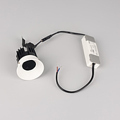 Светильник безрамочный DL-INTRAL-R63-8W Warm3000 (Белый RAL9003, 15 deg, 230V) (Arlight, IP20 Металл, 5 лет)