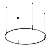 Основание ART-APRIORI-ROUND-HANG-R1500 (BK) (Arlight, IP20 Металл, 3 года)