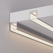 Профиль LINE-1212-2000 ANOD (Arlight, Алюминий)