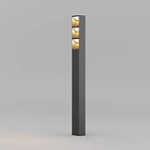 Светильник LGD-TILLIS-BOLL-H900-12W Warm3000 (GR, 92 deg, 230V) (Arlight, IP65 Металл, 3 года)