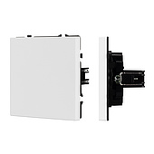 ARL NOBE Заглушка поста софт-тач белый кварц SCT-MGG-SFPL-WH (Arlight, -)