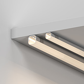 Профиль LINE-D-1111-2000 SQUARE ANOD (Arlight, Алюминий)