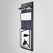 Стенд Решения для натяжных потолков ARLIGHT-02-1760x600mm (DB 3мм, пленка) (Arlight, -)