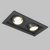 Светильник MS-VORTEX-BUILT-S170x90-2x12W Day4000 (BK-BK, 20 deg, 230V) (Arlight, IP20 Металл, 5 лет)