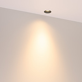 Светильник безрамочный DL-INTRAL-R39-6W Warm3000 (Серо-зеленый RAL7009, 50 deg, 230V) (Arlight, IP20 Металл, 5 лет)