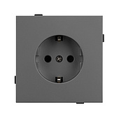 Механизм электрической розетки SCT-TENDO-MEU1-SFPL-GR (230V, 16A) (Arlight, -)