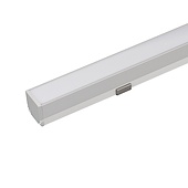 Профиль с экраном SL-SLIM20-H20-2000 ANOD+OPAL (Arlight, Алюминий)