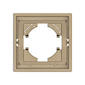 Рамка пластиковая FRM-TENDO-SFPL-1-GD (Arlight, -)