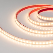 Лента RTW 2-5000PW 24V Warm2700 2x (3528, 600 LED, LUX) (Arlight, 9.6 Вт/м, IP66)