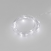 Светодиодная гирлянда ARD-DEW-HOME-2000-CLEAR-20LED-STD White6000 (3V, Battery Pack) (Ardecoled, IP20)