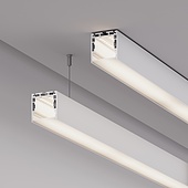 Профиль SL-LINE-3535-2000 WHITE с рефлектором (Arlight, Алюминий)