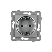 Механизм электрической розетки SCT-MEU1-PL-GR-V (250V, 16A) (Arlight, -)