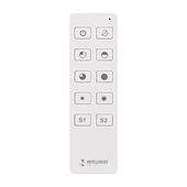 045930 INTELLIGENT ARLIGHT Пульт SMART-801-22-1G-2SC-DIM White (3V, 2.4G) (IARL, IP20 Пластик, 5 лет)