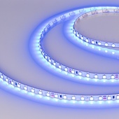 Лента RT-A120-5mm 24V Blue (9.6 W/m, IP20, 2835, 5m) (Arlight, 9.6 Вт/м, IP20)
