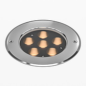 061189 Светильник LTD-DAFNA-GROUND-R130-11W Warm3000 (SL, 10 deg, 230V) (Arlight, IP67 Металл, 5 лет)