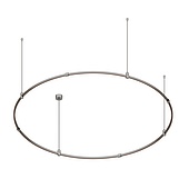 Основание ART-APRIORI-ROUND-ROD-400-R1500 (TN) (Arlight, IP20 Металл, 3 года)