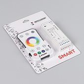 036188 INTELLIGENT ARLIGHT Диммер SMART-SET-PWM-105-52-MULTI-SUF White (12-24V, 5x3A, ПДУ RING 10кн, 2.4G) (IARL, Контроллер)