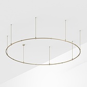 Основание ART-APRIORI-ROUND-ROD-800-R3000 (OG) (Arlight, IP20 Металл, 3 года)