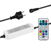 031214 Контроллер ARD-CLASSIC-SYNC-RGB-4000LED Black (230V, 370W, RF ПДУ) (Ardecoled, Закрытый)