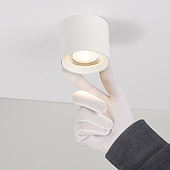 Светильник SP-DICE-R77-10W Day4000 (WH, 24 deg, 230V) (Arlight, IP54 Металл, 5 лет)