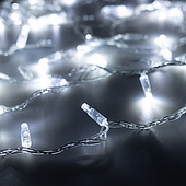 031638 Светодиодная гирлянда ARD-STRING-CLASSIC-1000-CLEAR-100LED-PULSE White (230V, 7W) (Ardecoled, IP65)